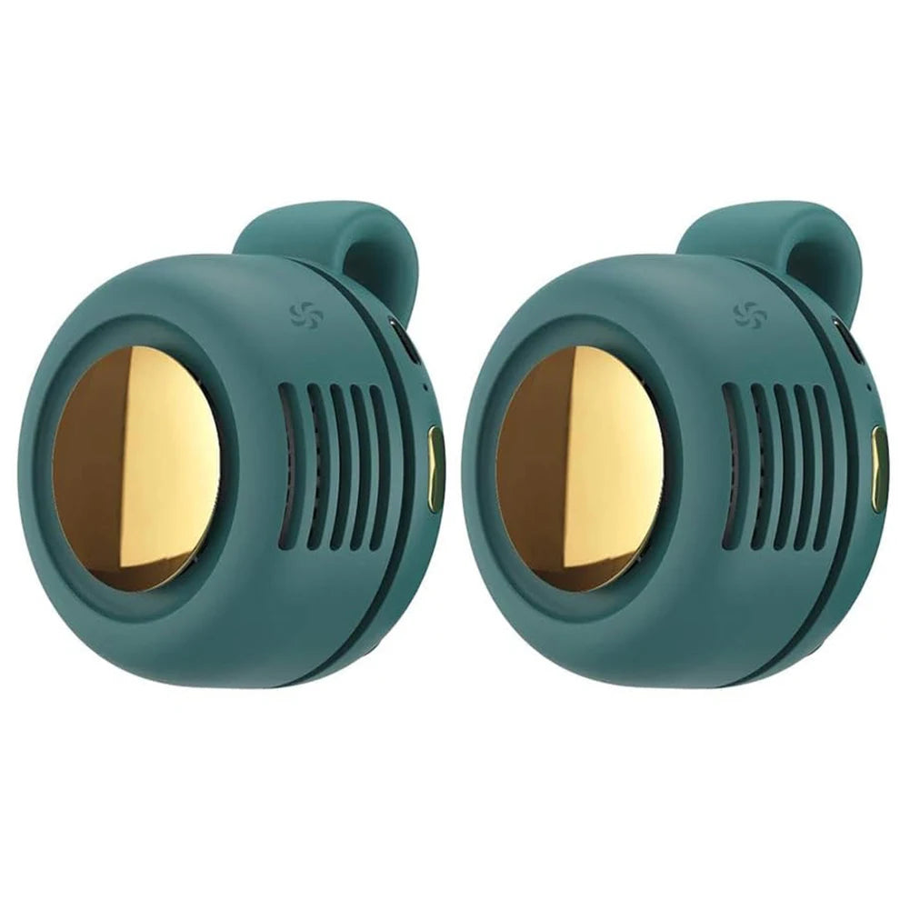 Mini Fan Air Conditioning Fan Mini Waist Fan Portable Fan Handheld Clip Waist Fan Rechargeable Fan for Outdoor Work Hiking Home