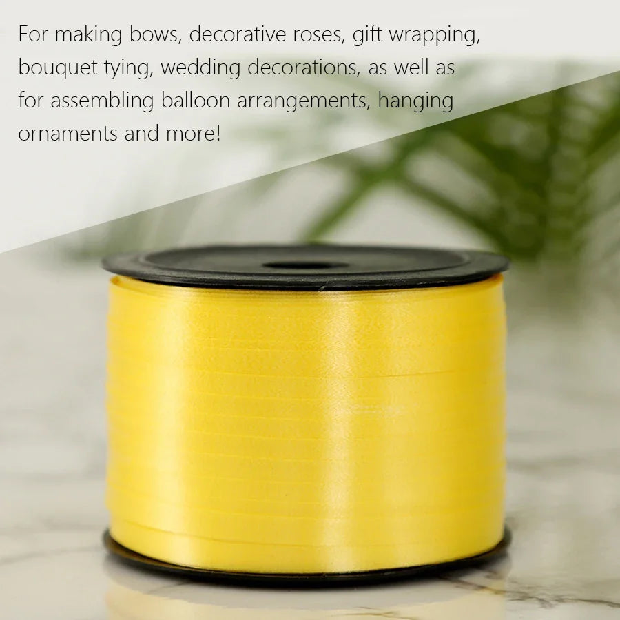 100 Yards Wedding Balloon Ribbon, for Balloon Tying Gift Wrapping, Party Decoration