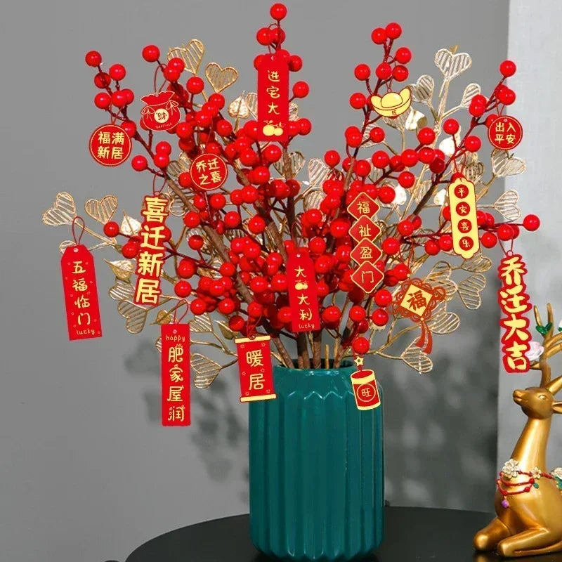 Chinese Lunar New Year Decorations 2026 Chinese Festival Hanging Pendant Wedding Party Room Decorations Party Supplies