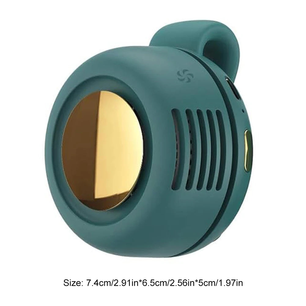 Mini Fan Air Conditioning Fan Mini Waist Fan Portable Fan Handheld Clip Waist Fan Rechargeable Fan for Outdoor Work Hiking Home