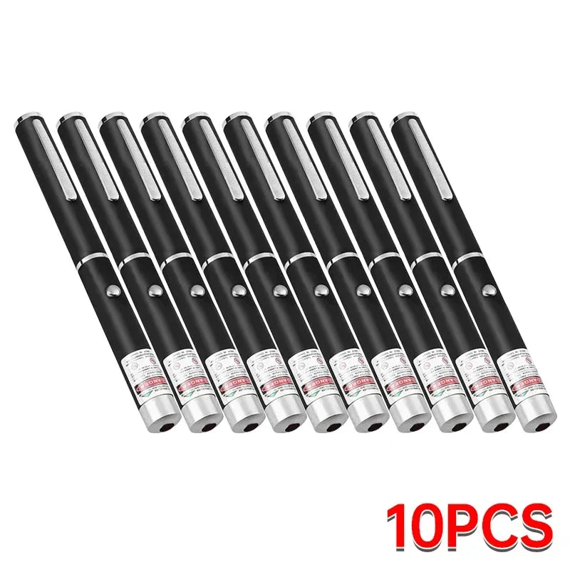 Multipurpose Laser Pointer Pen Red Dot Presentation Tool & Cat Chase Toy Pocket-Sized with Lanyard for Teachers/Sales/Pet Owners