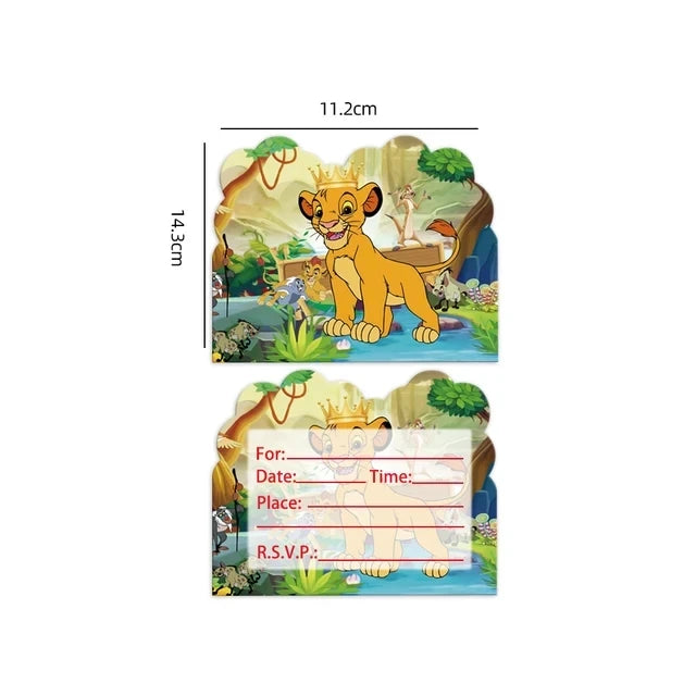 Lion King Party Favors includes Slap Bracelets Stickers Blowouts Gifts Bags for Jungle Lion Themed Birthday Party Decorations