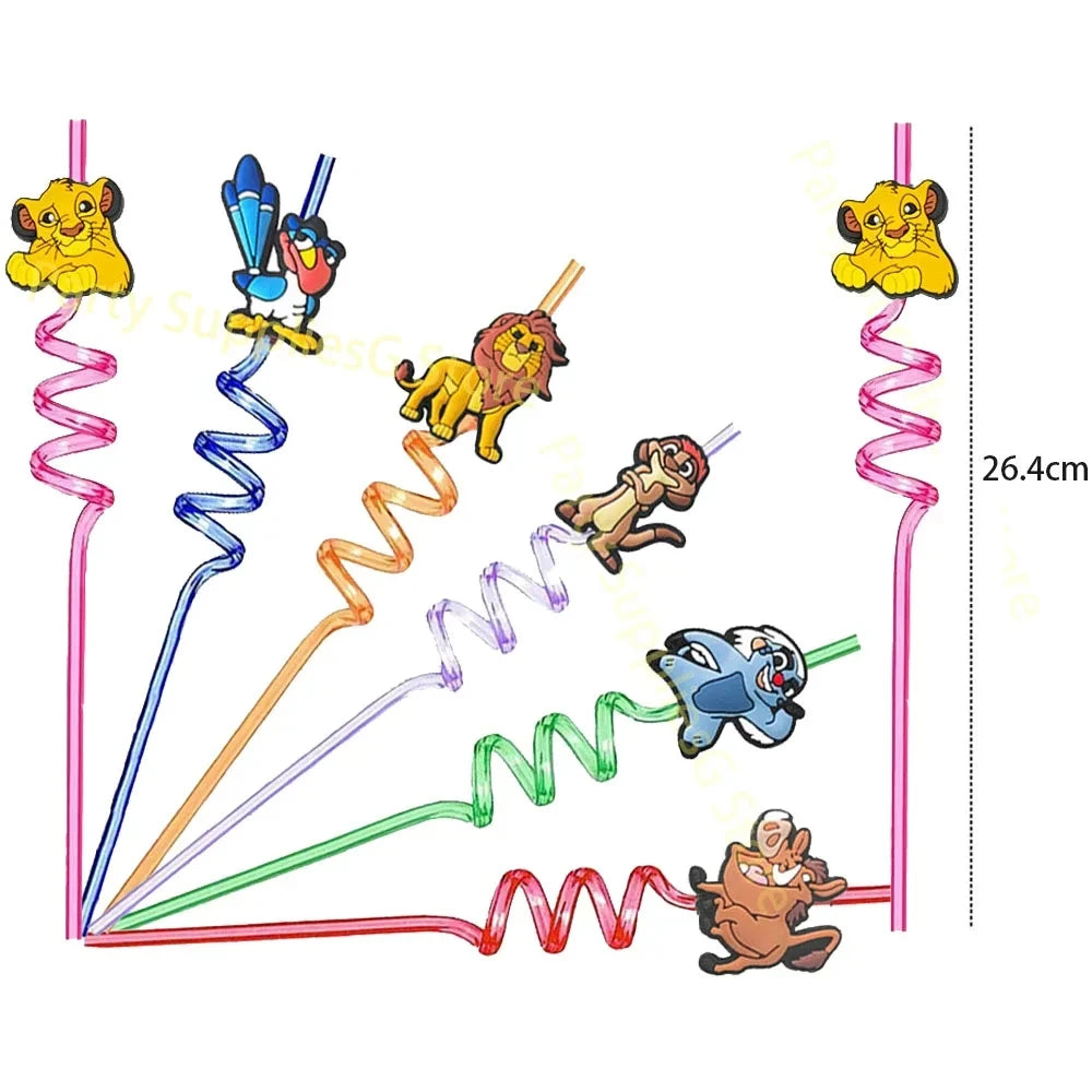 Lion King Party Favors includes Slap Bracelets Stickers Blowouts Gifts Bags for Jungle Lion Themed Birthday Party Decorations