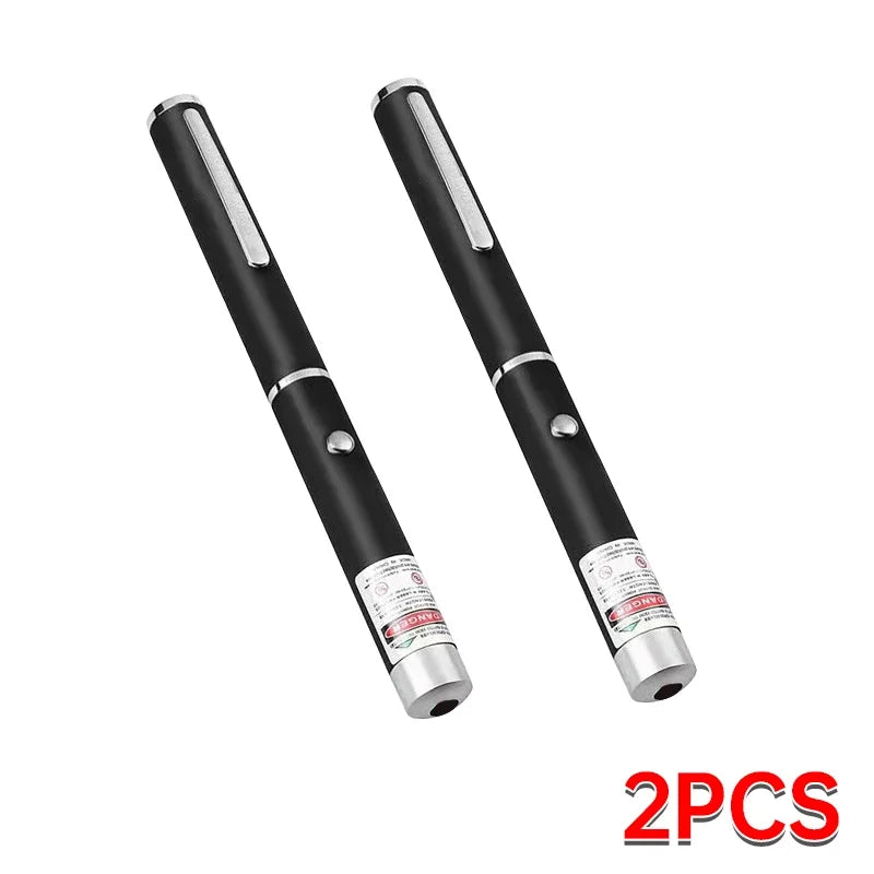 Multipurpose Laser Pointer Pen Red Dot Presentation Tool & Cat Chase Toy Pocket-Sized with Lanyard for Teachers/Sales/Pet Owners