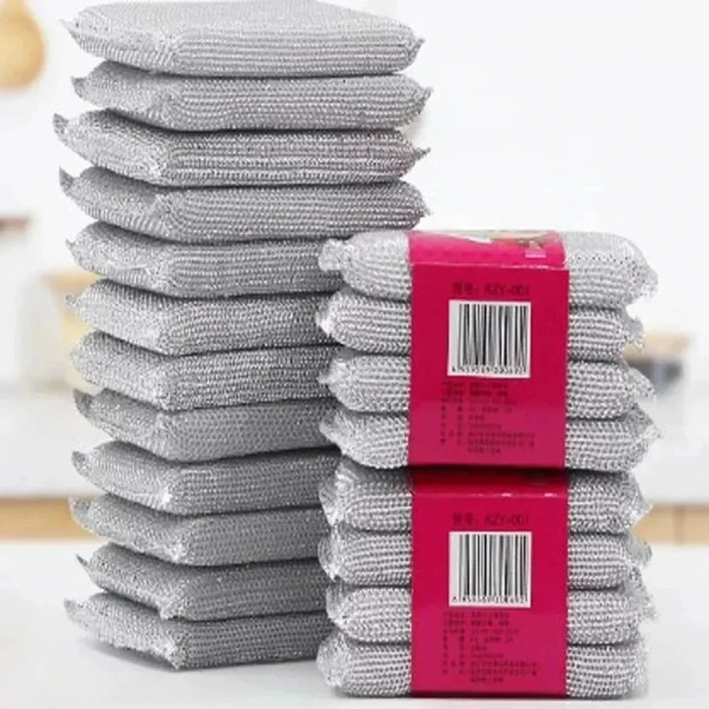 4 Pcs Gentle Dish Sponges – Scratch-Free Cleaning Pads for Pots, Pans, Cookware & Kitchen Surfaces