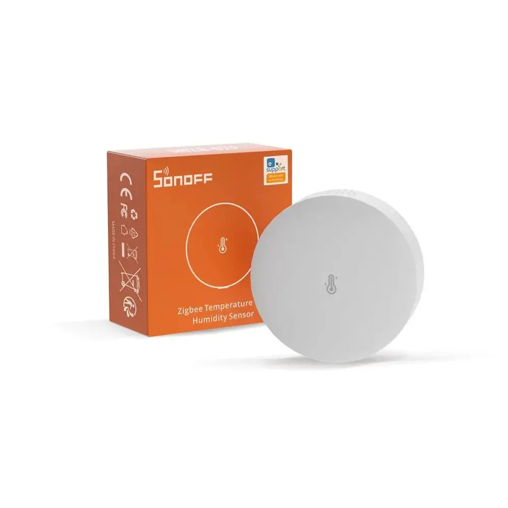 SONOFF SNZB 02P eWeLink Smart Home Gadgets ZigBee Temperature Sensor Humidity Detector Thermometer Alexa Google Assistant Yandex