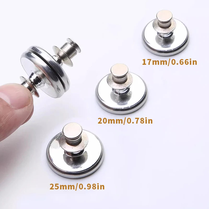 Modern metal magnetic hook, suitable for curtains - easy to install wall mounted magnetic buckle
