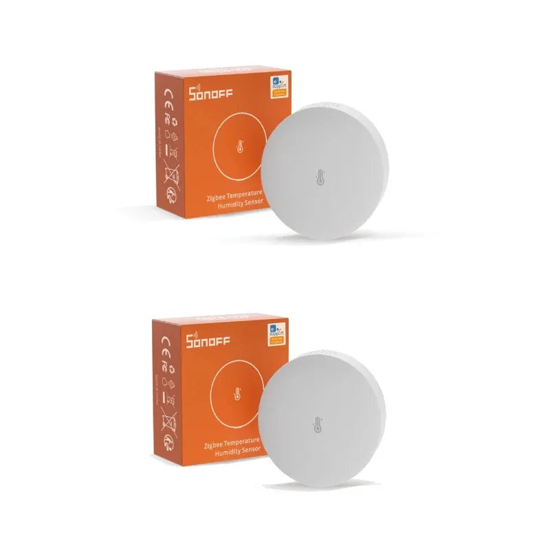 SONOFF SNZB 02P eWeLink Smart Home Gadgets ZigBee Temperature Sensor Humidity Detector Thermometer Alexa Google Assistant Yandex