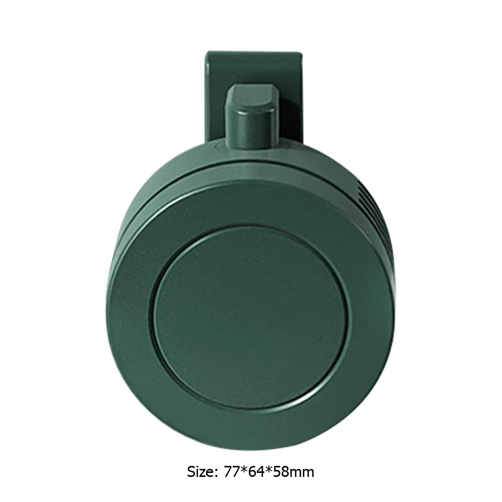 Mini Fan Air Conditioning Fan Mini Waist Fan Portable Fan Handheld Clip Waist Fan Rechargeable Fan for Outdoor Work Hiking Home