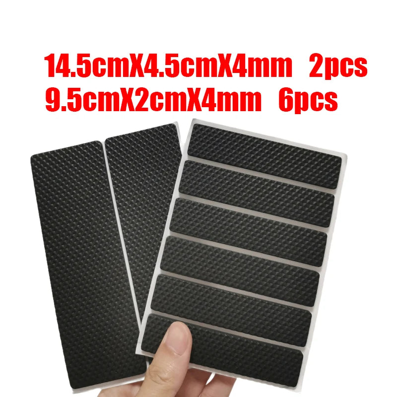 Rubber Pads For Chair Leg Furniture Anti Slip Mat Bumper Damper Self Adhesive Table Feet Protector Floor Protector Pads Hardware