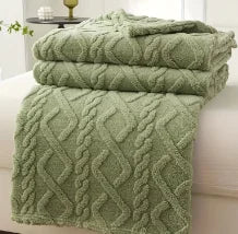 1pc Tower Hibiscus Solid color blanket Comfortable skin friendly soft blanket machine washable high cost effective for bedroom