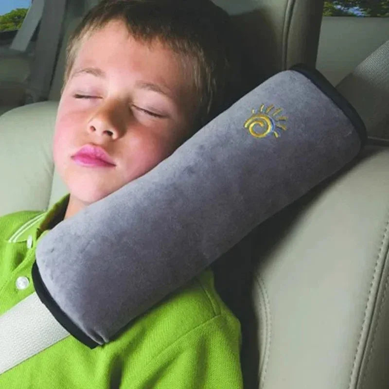 Car Seat Shoulder Pad Cover for Babies - Soft Safety Belt Sleeve Protector
