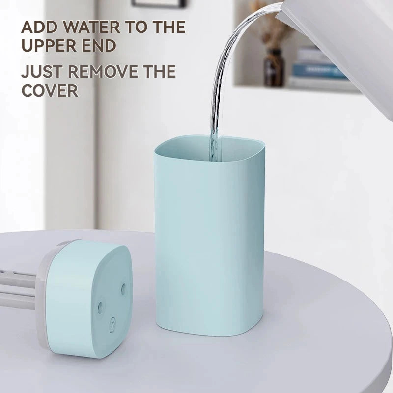 Dual-Nozzle Humidifier (USB) | 600ml/H Super Mist & Ultra Quiet | Moisturizing Device for Home/Car