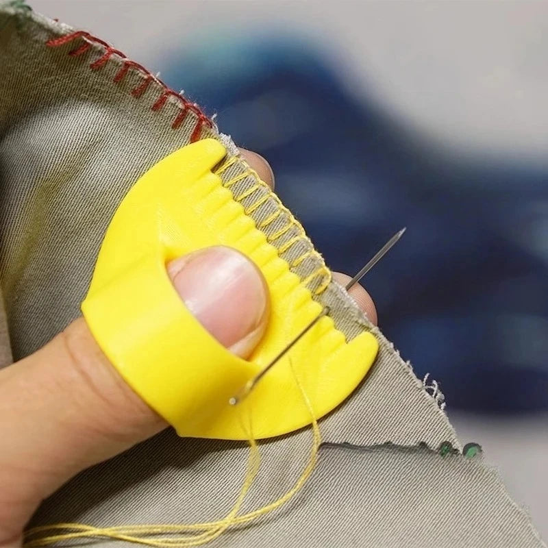 1pc Easy Sewing Guide for Beginners & Seniors - Plastic Hand Sewing Tool with 4mm & 3mm Spacing for DIY Crafting