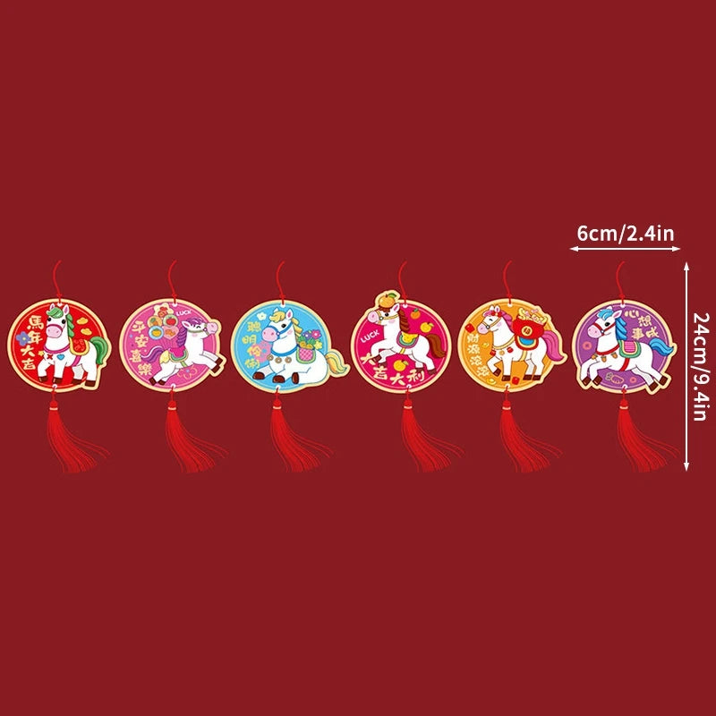 Chinese Lunar New Year Decorations 2026 Chinese Festival Hanging Pendant Wedding Party Room Decorations Party Supplies