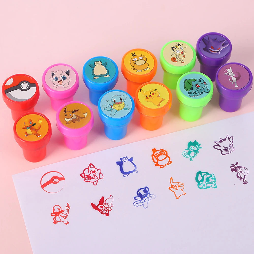 Pokemon Birthday Party Supplies Bracelets Stickers Keychain for Kids Pinata Goody Bag Fillers Cute Pikachu Pokemon Party Favors