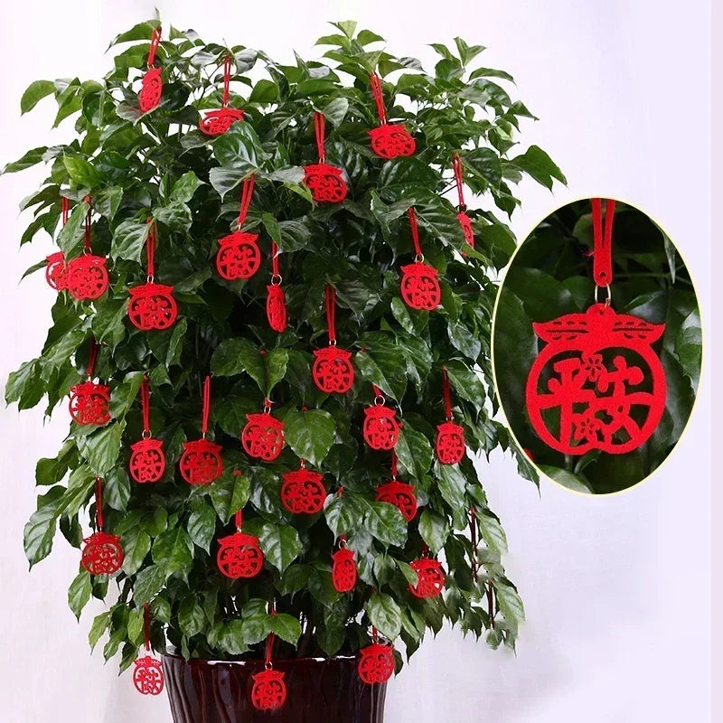Chinese Lunar New Year Decorations 2026 Chinese Festival Hanging Pendant Wedding Party Room Decorations Party Supplies