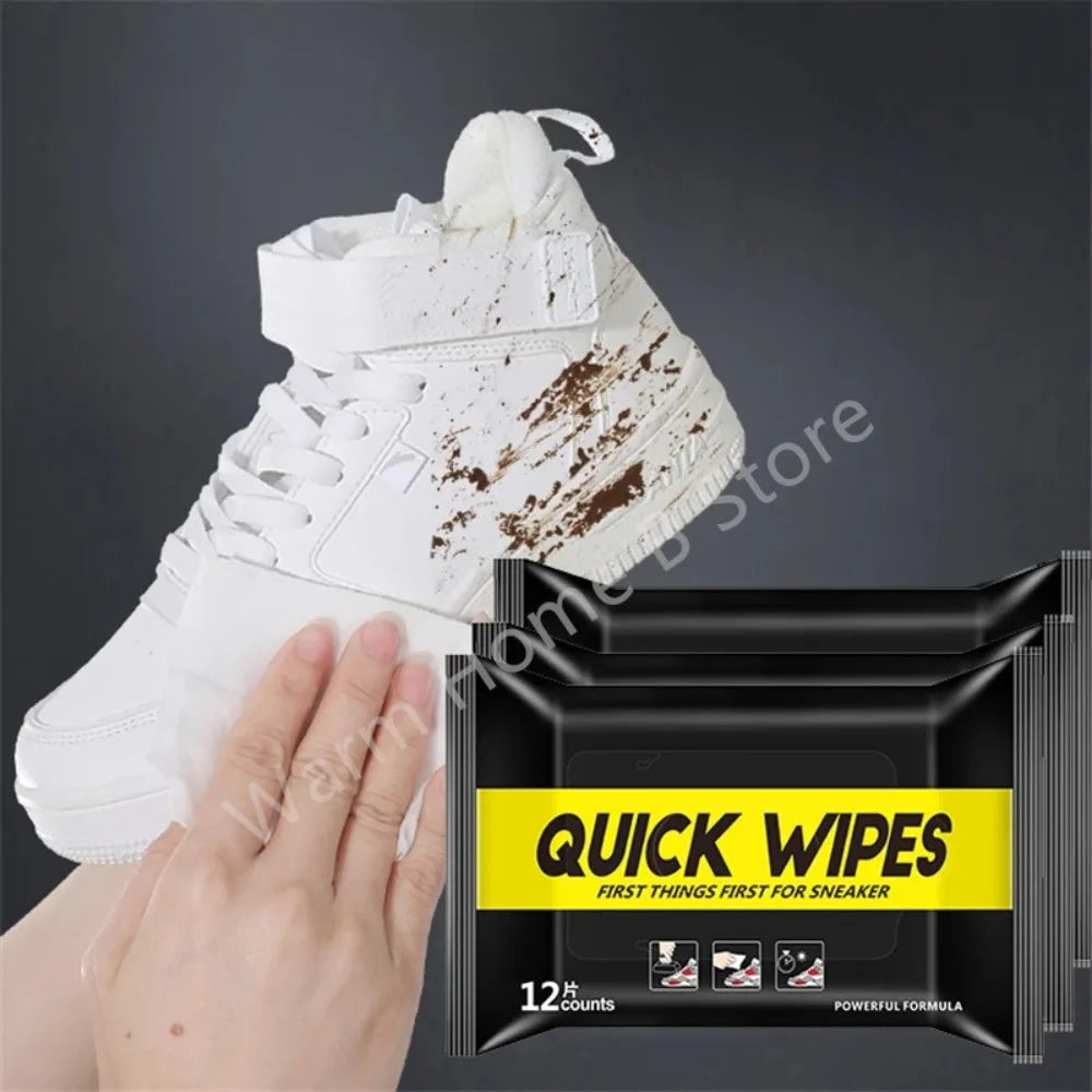 Shoe brush Sneaker Cleaning Wipes Travel Portable Sneaker Disposable Quick Cleaning Wet Wipes White Shoes Artifact Shoe Cleaners