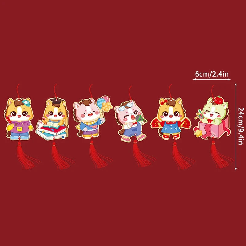 Chinese Lunar New Year Decorations 2026 Chinese Festival Hanging Pendant Wedding Party Room Decorations Party Supplies