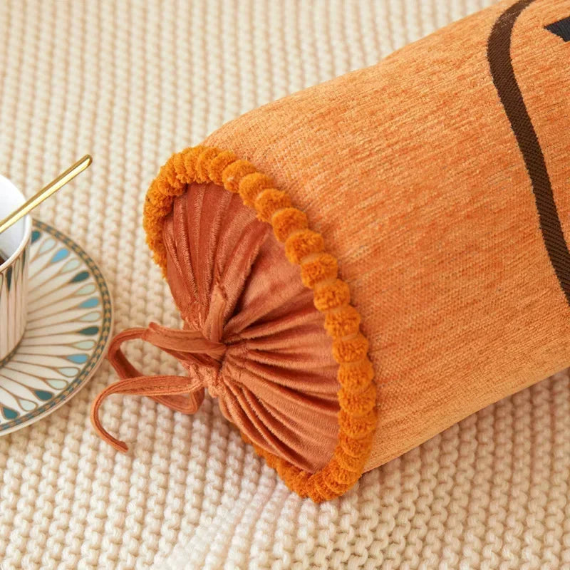 Candy Shape Chenille jacquard nap pillow for Home or Traveling, sofa cushion home living room Throw Pillow bedside back pillow
