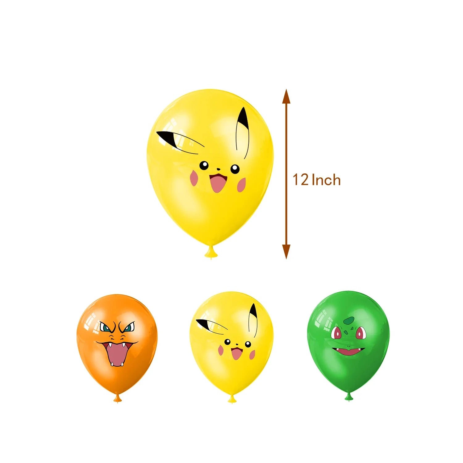 Pokemon Birthday Party Supplies Bracelets Stickers Keychain for Kids Pinata Goody Bag Fillers Cute Pikachu Pokemon Party Favors