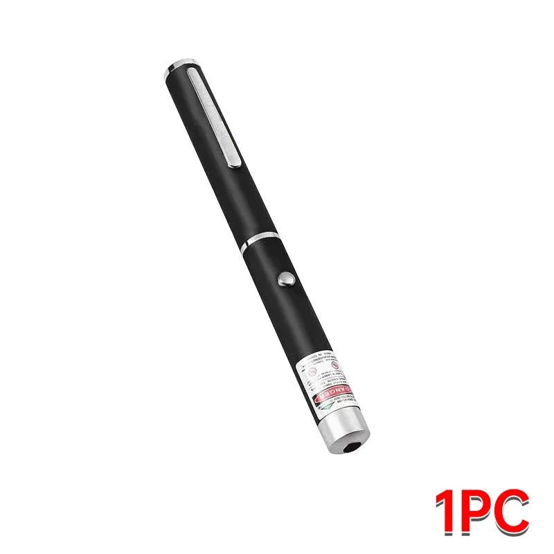 Multipurpose Laser Pointer Pen Red Dot Presentation Tool & Cat Chase Toy Pocket-Sized with Lanyard for Teachers/Sales/Pet Owners