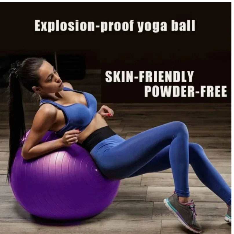 65/75/85cm Yoga Balance Bosu Ball Maternity Rehabilitation Excercise Ball Pilates Accesorios Home Fitness Equipment Gymnastic