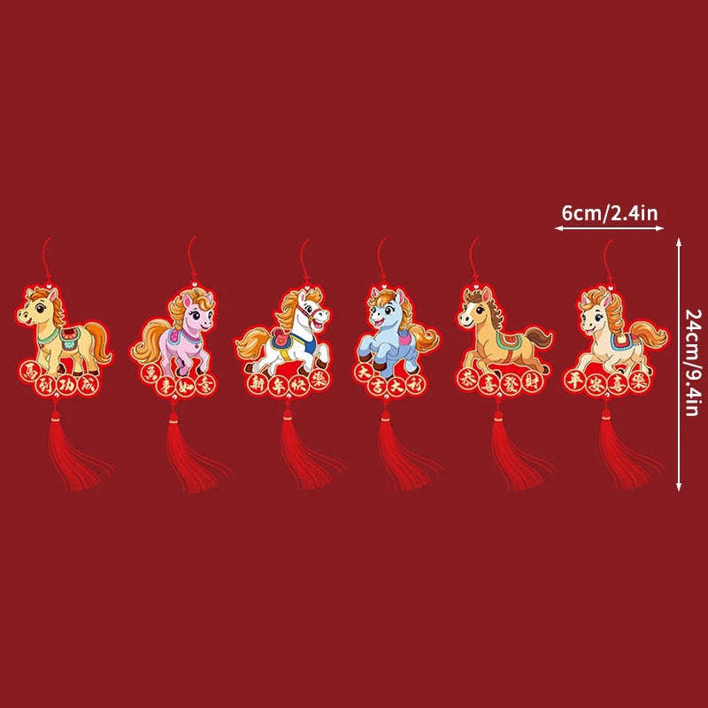 Chinese Lunar New Year Decorations 2026 Chinese Festival Hanging Pendant Wedding Party Room Decorations Party Supplies