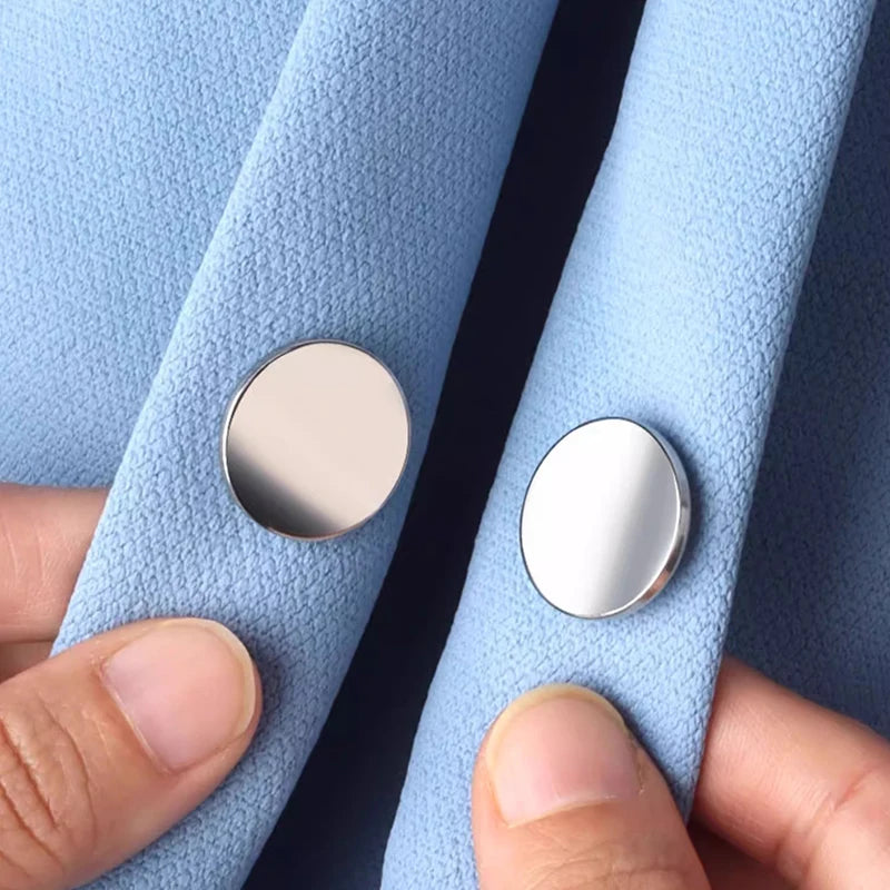 Modern metal magnetic hook, suitable for curtains - easy to install wall mounted magnetic buckle